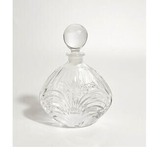 Vintage RCR ROYAL CRYSTAL ROCK Perfume Fragrance Bottle W/ Ball Stopper Italy